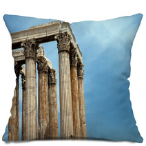Temple Of Olympian Zeus Pillows 61826150
