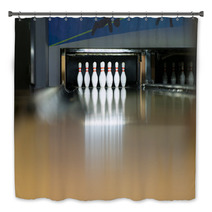 Ten Pin Bowling Shoot Bath Decor 60265569