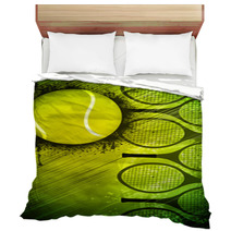 Tennis Background Bedding 63261751
