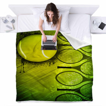 Tennis Background Blankets 63261751