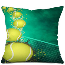 Tennis Background Pillows 63261845