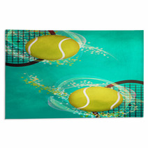 Tennis Background Rugs 63261987