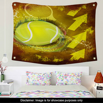 Tennis Background Wall Art 63261637