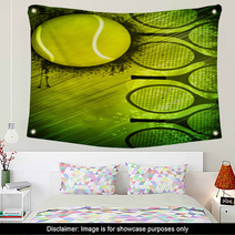 Tennis Background Wall Art 63261751