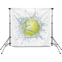 Tennis Ball Backdrops 33228173