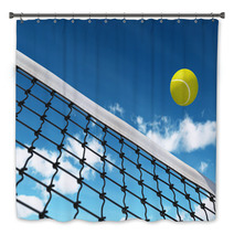 Tennis Ball Over Net Bath Decor 44458710
