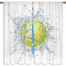 Tennis Ball Window Curtains 33228173