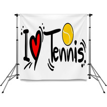 Tennis Love Backdrops 69577871