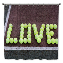 Tennis Love Bath Decor 68426652