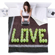 Tennis Love Blankets 68426652