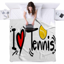 Tennis Love Blankets 69577871
