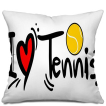 Tennis Love Pillows 69577871