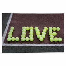 Tennis Love Rugs 68426652