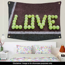 Tennis Love Wall Art 68426652