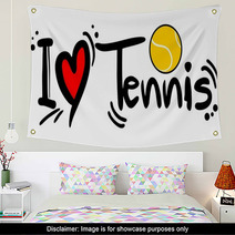 Tennis Love Wall Art 69577871