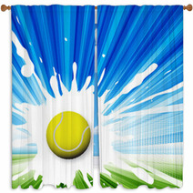 Tennis Window Curtains 31614944