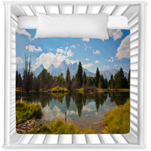 Teton Reflection In Grand Teton National Park,USA Nursery Decor 51496281