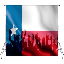 Texan Flag Backdrops 8458987