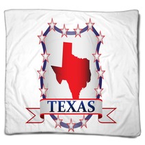 Texas Crest Blankets 56553738