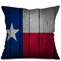 Texas Grunge Background Pillows 58478392