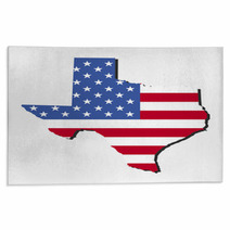 Texas Map Flag Rugs 15186617