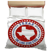 Texas Stamp Bedding 59247027