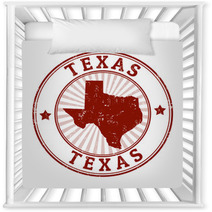 Texas Stamp Nursery Decor 55630889
