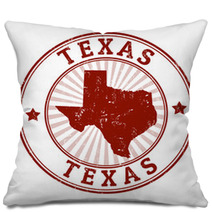 Texas Stamp Pillows 55630889