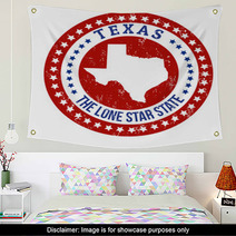 Texas Stamp Wall Art 59247027