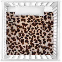 Texture Of Print Fabric Striped Leopard Nursery Decor 79496236