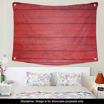 Texture Of Red Wood. Wall Art 64459814