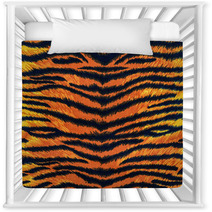 Texture Of Tiger Fabric Stripes Nursery Decor 68171830