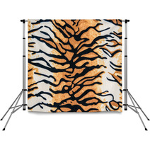 Texture Of Tiger Leather Backdrops 66262125