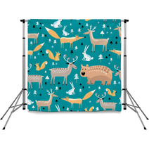 Texture Of Wild Animals Backdrops 54534931