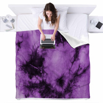Texture Tie Dyed Fabric Blankets 55610546