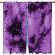 Texture Tie Dyed Fabric Window Curtains 55610546