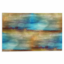 Texture Watercolor Brown, Blue Seamless Rugs 59172580
