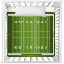 Textured Grass American Football Field Nursery Decor 55757786