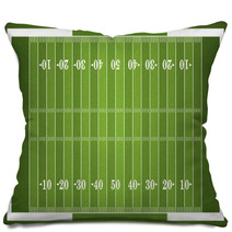 Textured Grass American Football Field Pillows 55757786