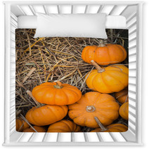 Thanksgiving Pumpkins Background Nursery Decor 68958511