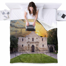 The Alamo, San Antonio, TX Blankets 68700524