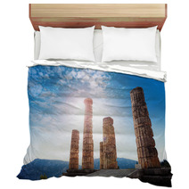 The Ancient Greek Temple Of Apollo Daylight Bedding 67677438