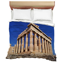 The Ancient Parthenon, The Acropolis, Athens, Greece Bedding 57594287
