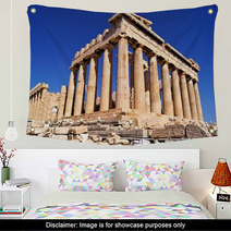 The Ancient Parthenon, The Acropolis, Athens, Greece Wall Art 57594287