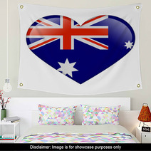 The Australian Flag Wall Art 52197236