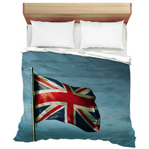 The British Flag Waving On The Wind Bedding 65883647