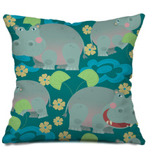 The Cartoon Style Border Pillows 47745142