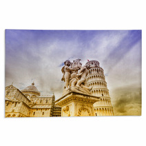 The Cathedral And Leaning Tower In Pisa Rugs 65730003
