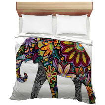 The Cheerful Elephant Bedding 59359822