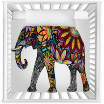 The Cheerful Elephant Nursery Decor 59359822